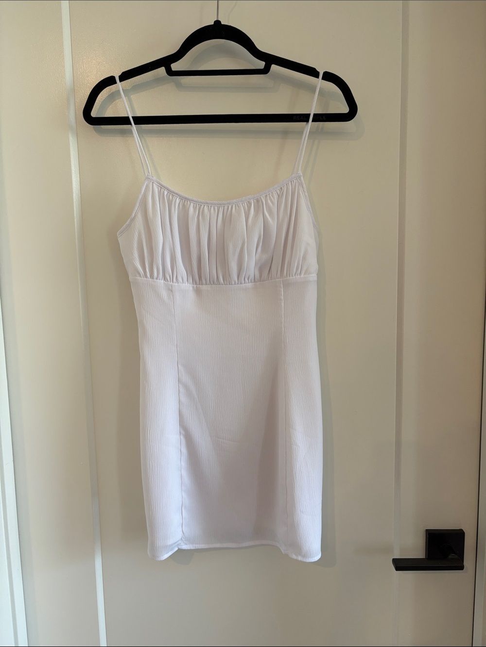 superdown White Cami Mini Dress